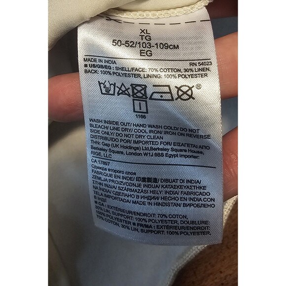 Banana Republic Jewel Embellished Cotton Linen Tank New Size XL Sold Out - Picture 14 of 16